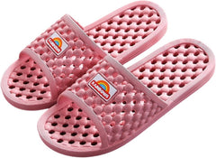 Shower Shoes Quick Dry Non-Slip Comfortable Bathroom Slippers for Men Women Dorm with Drain Holes for College Dorm Beach Bathroom Gym