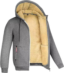 Winter Warm Jacket Casual Work Coat with Pocket Casual Soild Color Long Sleeve Pocket Hooded Cotton Coat Top Sweatshirt