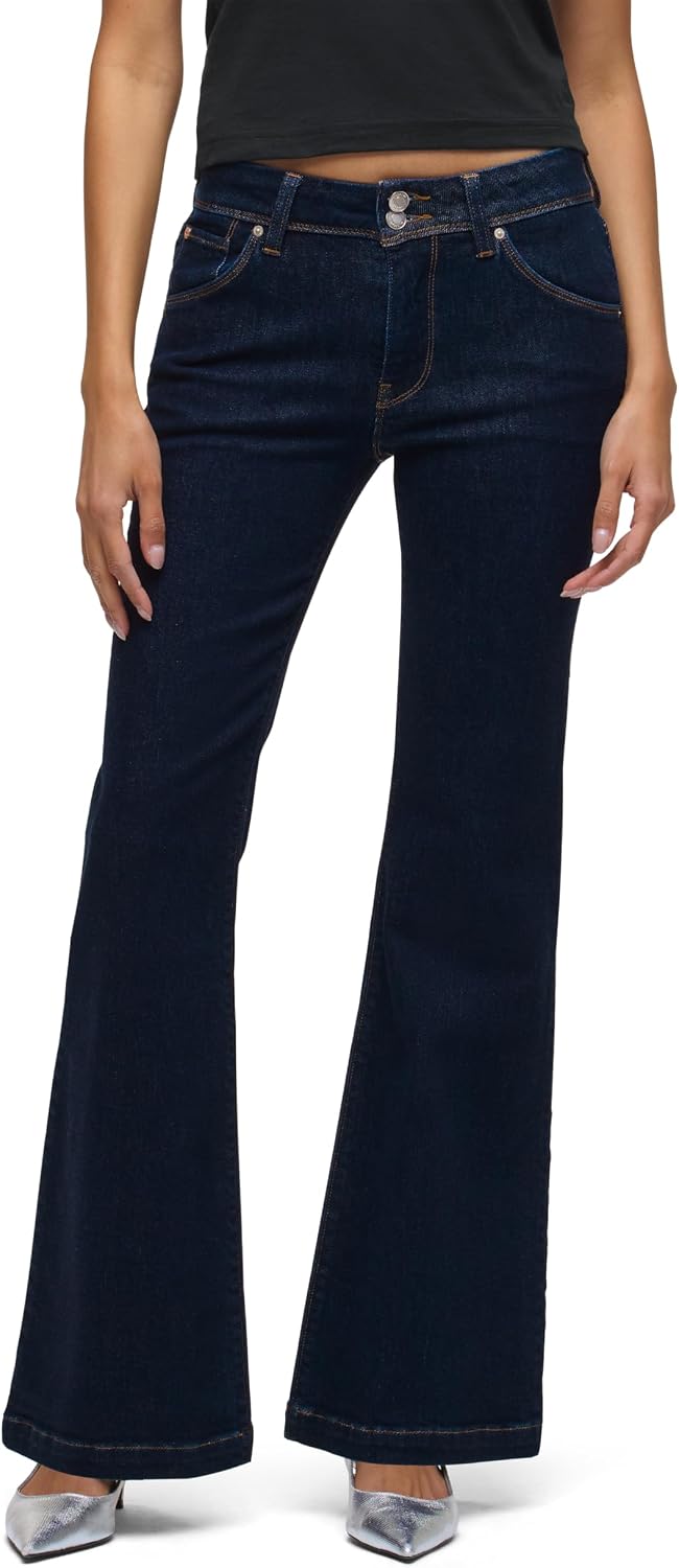 HUDSON Women's Dana High-Rise Flare Leg Jean