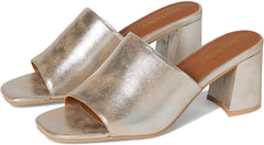 Seychelles Women's Adapt Distressed Suede Mule Heeled Sandal