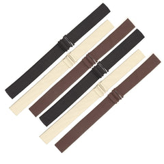 Adjustable Elastic Bands Straps For Wigs (Black/6pcs)