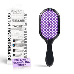 Detangling Brush,2 Pack Detangler Brush, Gentle & Effective Detangling on Wet or Dry Fragile Hair Types,Ultra-light, Detangling Brsuh ventilated and antistatic hairbrush (Pink+purple)