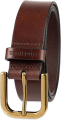 Tommy Hilfiger mens Casual Leather Belt - Classic Style for Everyday Wear