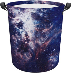 Space Galaxy Laundry Basket Shining Stars Laundry Hamper Clothes Hamper Toy Storage Bin for Bedroom Bathroom
