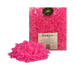 500 Pack Red Rubber Bands for Hair – Durable, No-Damage Elastic Hair Ties for Babies, Toddlers, Kids & Adults | Non-Slip, Multi-Use Hair Accessories for Braids, Ponytails & Crafts by Kàllos