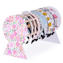 Basumee Headband Holder and Organizer for Hair Accessories - Display and Storage for Girls' Hair Hoops, Headbands, Home Decor