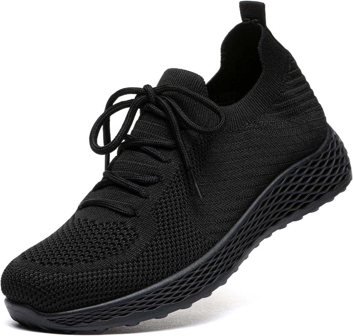 Bernal Womens Walking Tennis Shoes Casual Non Slip Gym Workout Shoes Breathable Mesh Working Sneakers