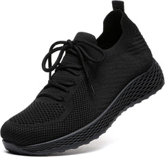 Bernal Womens Walking Tennis Shoes Casual Non Slip Gym Workout Shoes Breathable Mesh Working Sneakers