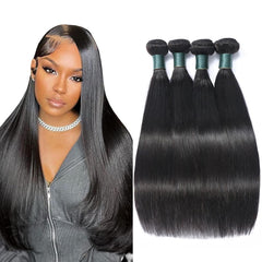 Great Grace 12A Deep Wave Human Hair Bundles 24 26 28 Inch Curly Bundles Human Hair 100% Unprocessed 3 Bundle Brazilian Virgin Human Hair Extensions Quick Weave Natural Black Color