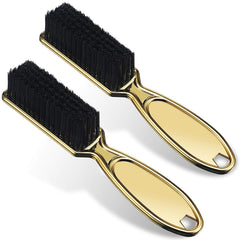 Patelai 2 Pcs Barber Blade Cleaning Brush for Clipper Cleaning Nail Cleaner Styling Brush for Fades Tapers Trimmer Manicure Salon (Black)