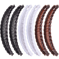 Youme Vintage Large Banana Clips for Women - Thick Hair Combs Barrettes