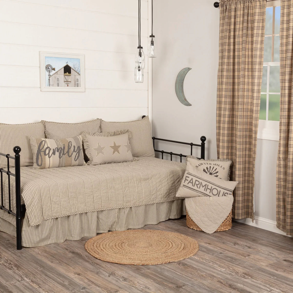 Sawer Mill 5pc Daybed Quilt Set - Daybed Quilt Set