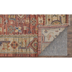 Grand Bazaar Foxboro Hand Knotted Medallion Transitional Area Rug
