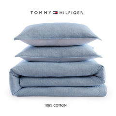 Tommy Hilfiger Classic Texture Cotton Duvet Cover Set