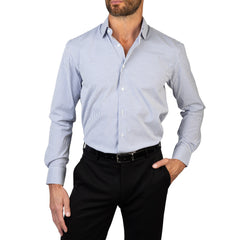 Vince Camuto Men's Striped Stretch Slim Fit Dress Shirt
