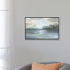 iCanvas "Blue Ethereal" by Nan Framed Canvas Print