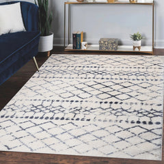 Daku Collection Moroccan Distressed Area Rug