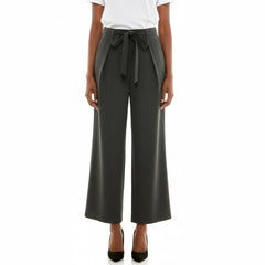 Nicole Miller Pinstripe Wide Leg Trouser