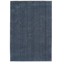 Calvin Klein Ridge Modern High Low Ribbed Area Rug