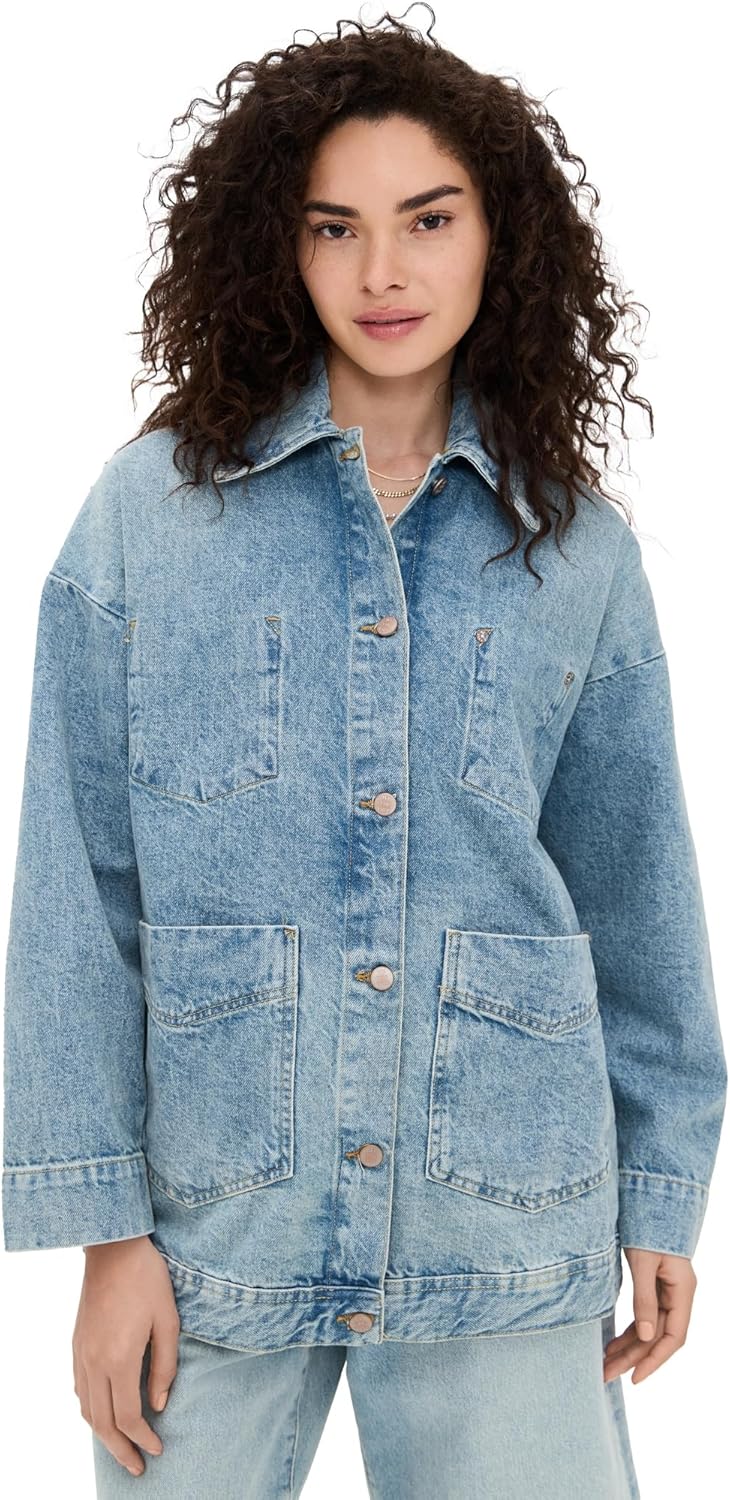 Free People womens Avery Denim Jacket