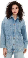 Free People womens Avery Denim Jacket