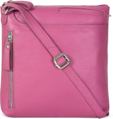 Leather Crossbody Bags for Women - Ladies Sling Handbags - Medium Cross body Purses Handbags - Purses For Women