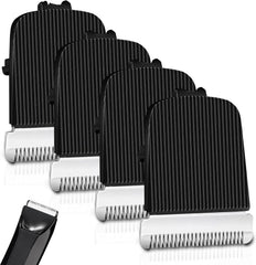 3 Pack Replacement Blades Compatible with Manscaped Lawn Mower 4.0, 3.0 & 2.0 – Hygienic Ceramic Snap-in Trimmer Refills, Safe and Smooth Grooming