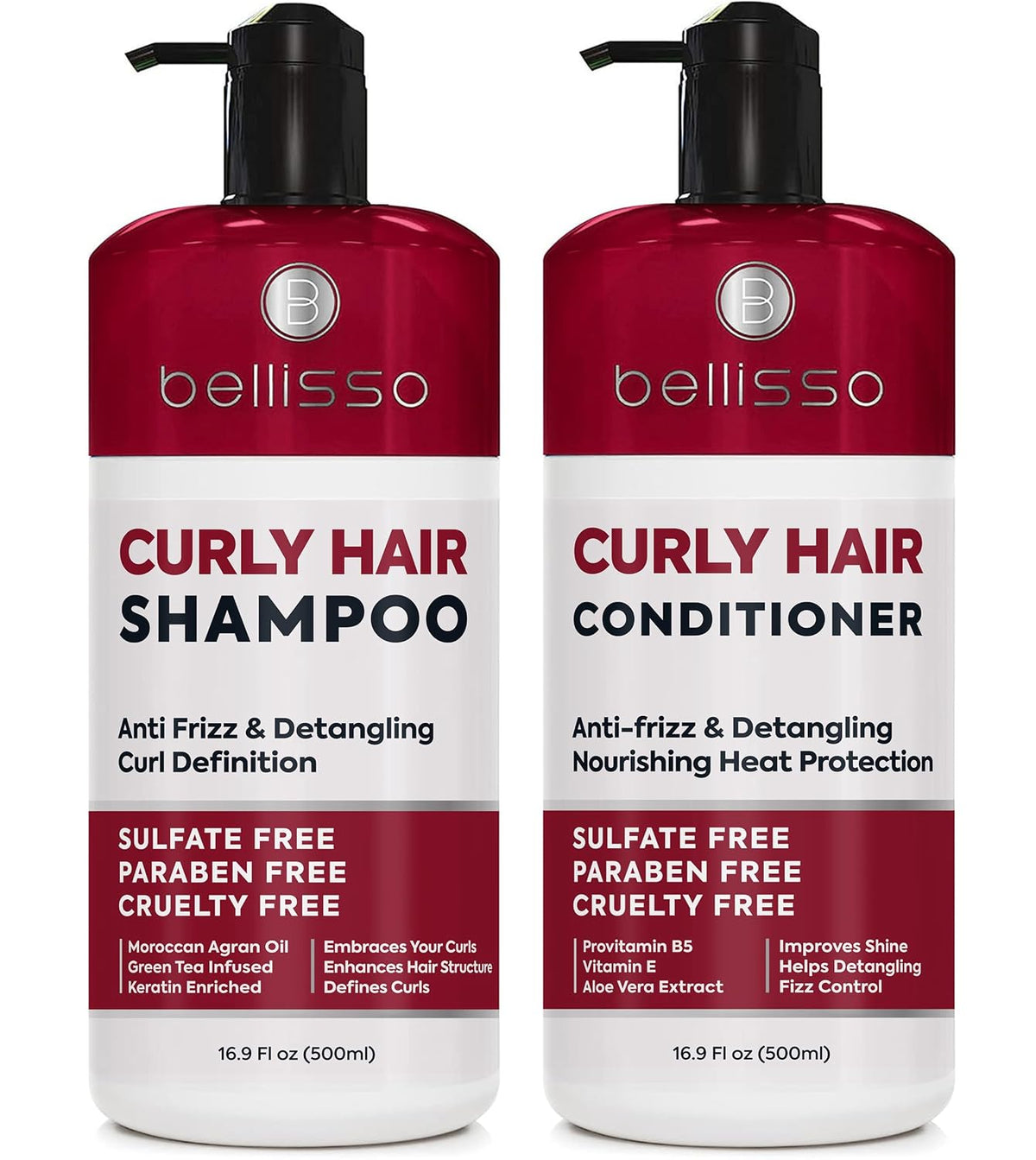 Biotin Shampoo and Conditioner Set - Sulfate and Paraben Free Treatment for Men and Women - Hair Thickening Volumizing Products to Help Boost Thinning Hair with Added Keratin
