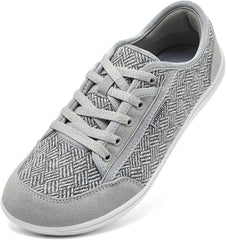 HOBIBEAR Barefoot Shoes for Women Men Zero Drop Sole Wide Toe Box Walking Sneakers