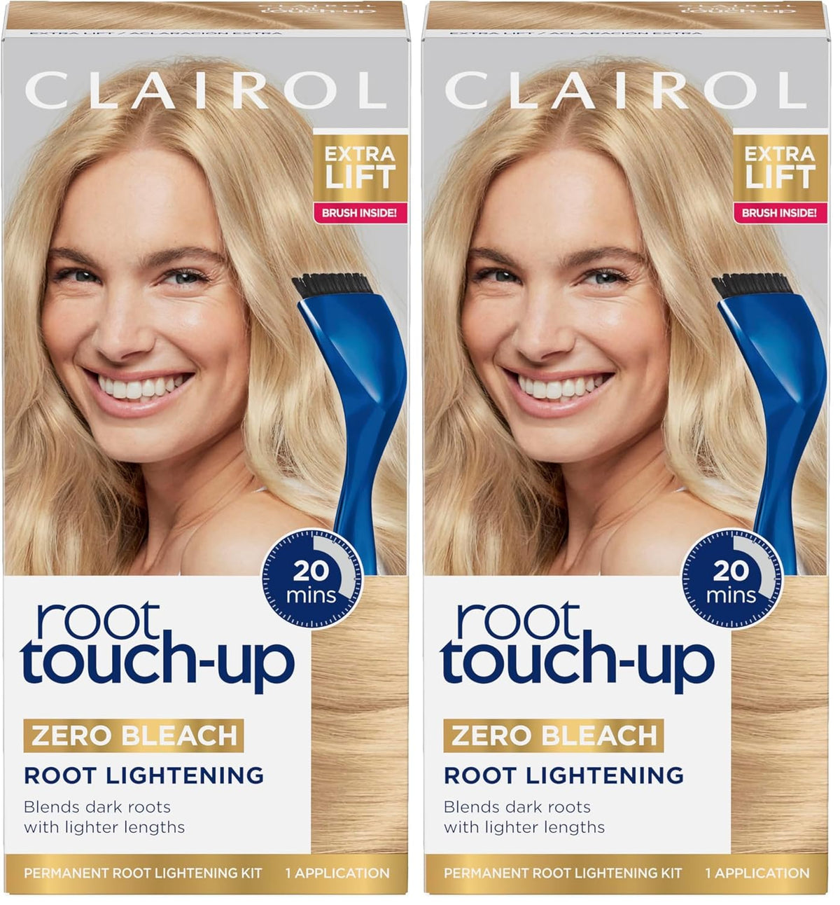 Clairol Root Touch-Up by Nice'n Easy Permanent Hair Dye, 8 Medium Blonde Hair Color, Pack of 1
