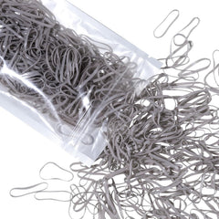 Teenitor Elastic Hair Bands, Rubber Bands for Hair, Small Hair Ties, 300pcs, Light Brown