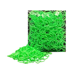 500 Pack Red Rubber Bands for Hair – Durable, No-Damage Elastic Hair Ties for Babies, Toddlers, Kids & Adults | Non-Slip, Multi-Use Hair Accessories for Braids, Ponytails & Crafts by Kàllos