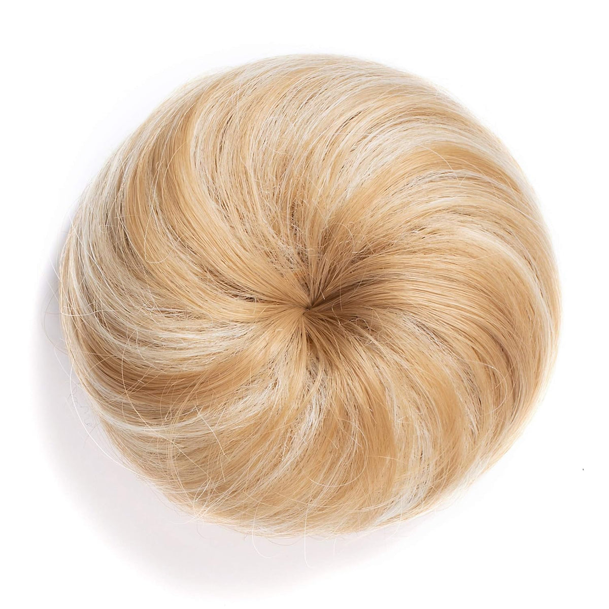 Onedor Synthetic Fiber Hair Extension Chignon Donut Bun Wig Hairpiece (4# - Dark Brown)