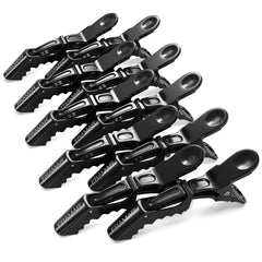 FRAMAR Neutral Alligator Clips For Hair Styling 10 Pack – Professional Alligator Hair Clips For Women, Hair Clip For Women, Salon Hair Clips For Styling – Firm Hold Without Slipping