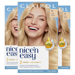 Clairol Nice'n Easy Permanent Hair Dye, 8S Soft Silver Hair Color, Pack of 1