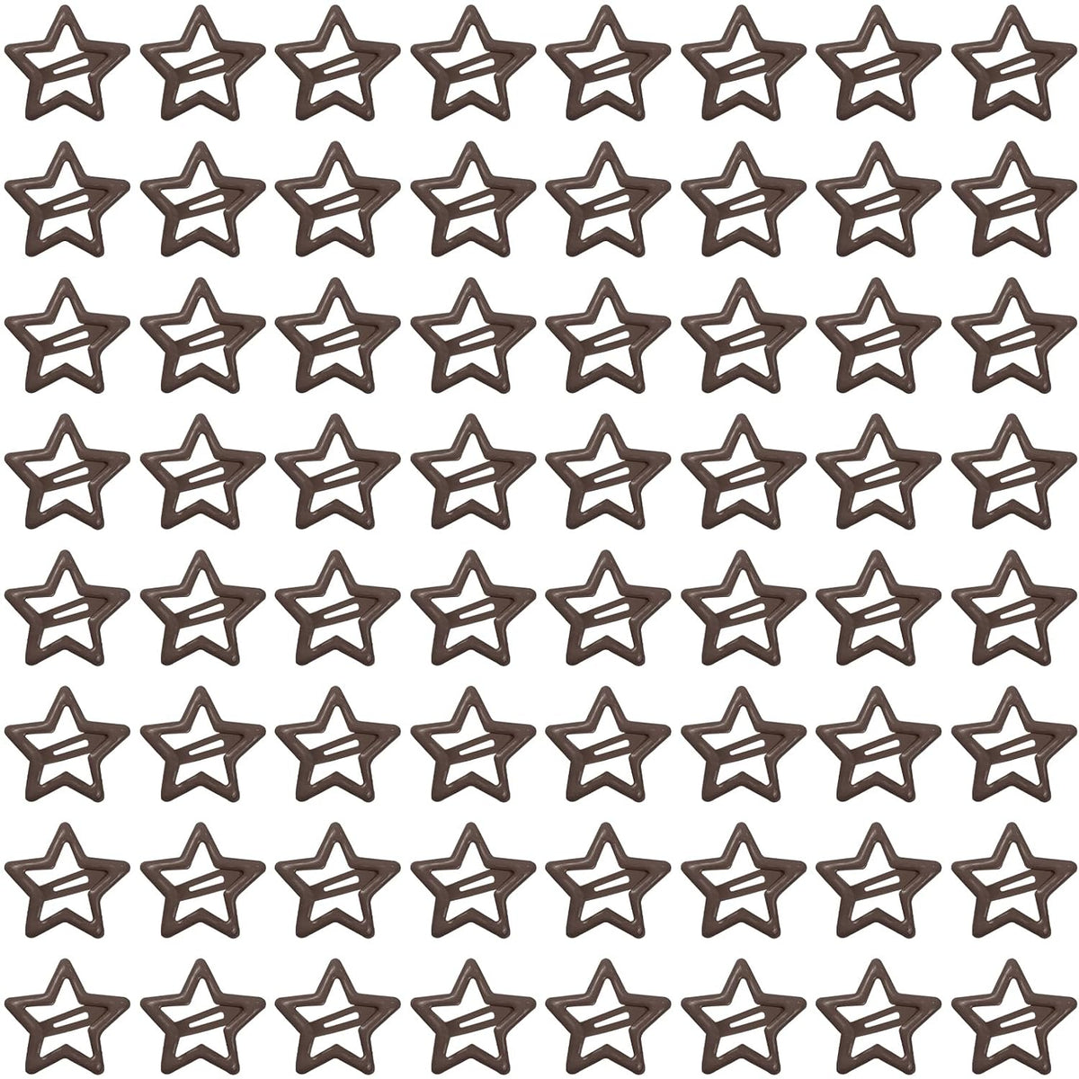 ELANE 64 Pcs Small Star Snap Hair Clips for Women Girl,Cute Hair Barrettes for Women Fine Thin Hair Accessories (Mix-colors)