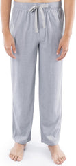 IZOD mens Heather Knit Sleep Pajama Pant