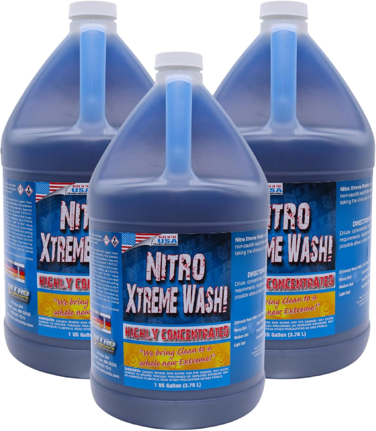 Xtreme Bike Wash(1 GL) Super Concentrated Heavy-Duty Cleaner and Degreaser for Motorcycles, ATVs, Four Wheelers, & Bicycles-Non-Caustic, Biodegradable, Hard Water Compatible (1)