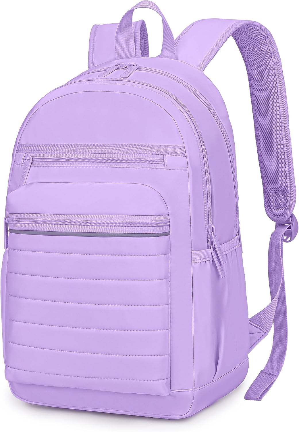 KEOFID Travel Backpack for Women, Womens Work Backpacks, Backpack Purse, Back pack for College Girls, Carry-On Travel Backpacks,Pink Bookbag (Light Pink)
