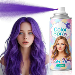 Pink Temporary Hair Color Spray for Adult & Teens Kids, 1-Day Washable Hair Spray, Fun Bright Shade for Cosplay, Halloween, DIY Hair Looks, Festivals & Parties