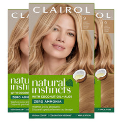 Clairol Natural Instincts Demi-Permanent Hair Dye, 7 Dark Blonde Hair Color, Pack of 1