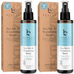 Sea Salt Spray for Textured Beach Waves & Volume - USA Made with Organic Ingredients, Texturing and Volumizing Spray for Fine Hair for Men & Women