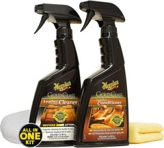Meguiar's Ultimate Wash and Wax Bundle Microfiber Wash Mitt, Perfect for Completing a Car Wash, Getting a Brilliant Shine, and Protecting Your Car’s Finish, Safe for all Car Exteriors