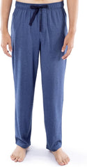 IZOD mens Heather Knit Sleep Pajama Pant