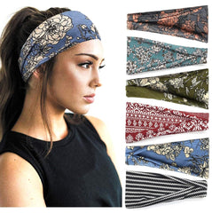 AKTVSHOW Headbands for Women Non-Slip Head Band for Women’s Hair Wide Thick Sweat Hair Bands, Trendy Hair Accessories for Women's Yoga, Workout, and Fashion