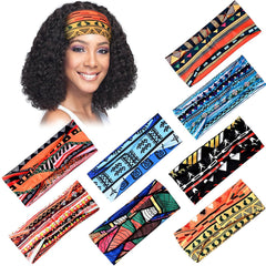 12 Pack Wide Headbands for Women No Slip Stretchy Boho Hair Bands Soft Elastic Yoga Workout Running Thick Headbands for Women's Hair,Wicking Sweat Head Bands Solid Colors Head Wrap