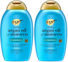 OGX Renewing + Argan Oil of Morocco Conditioner, Repair Conditioner & Argan Oil Helps Strengthen & Repair Dry, Damaged Hair, Paraben-Free, Sulfate-Free Surfactants, 13 fl. oz
