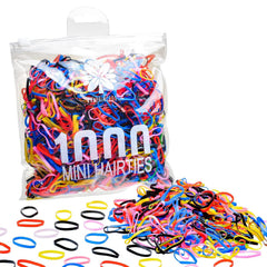 1000PCS Hair Rubber Bands(clear)