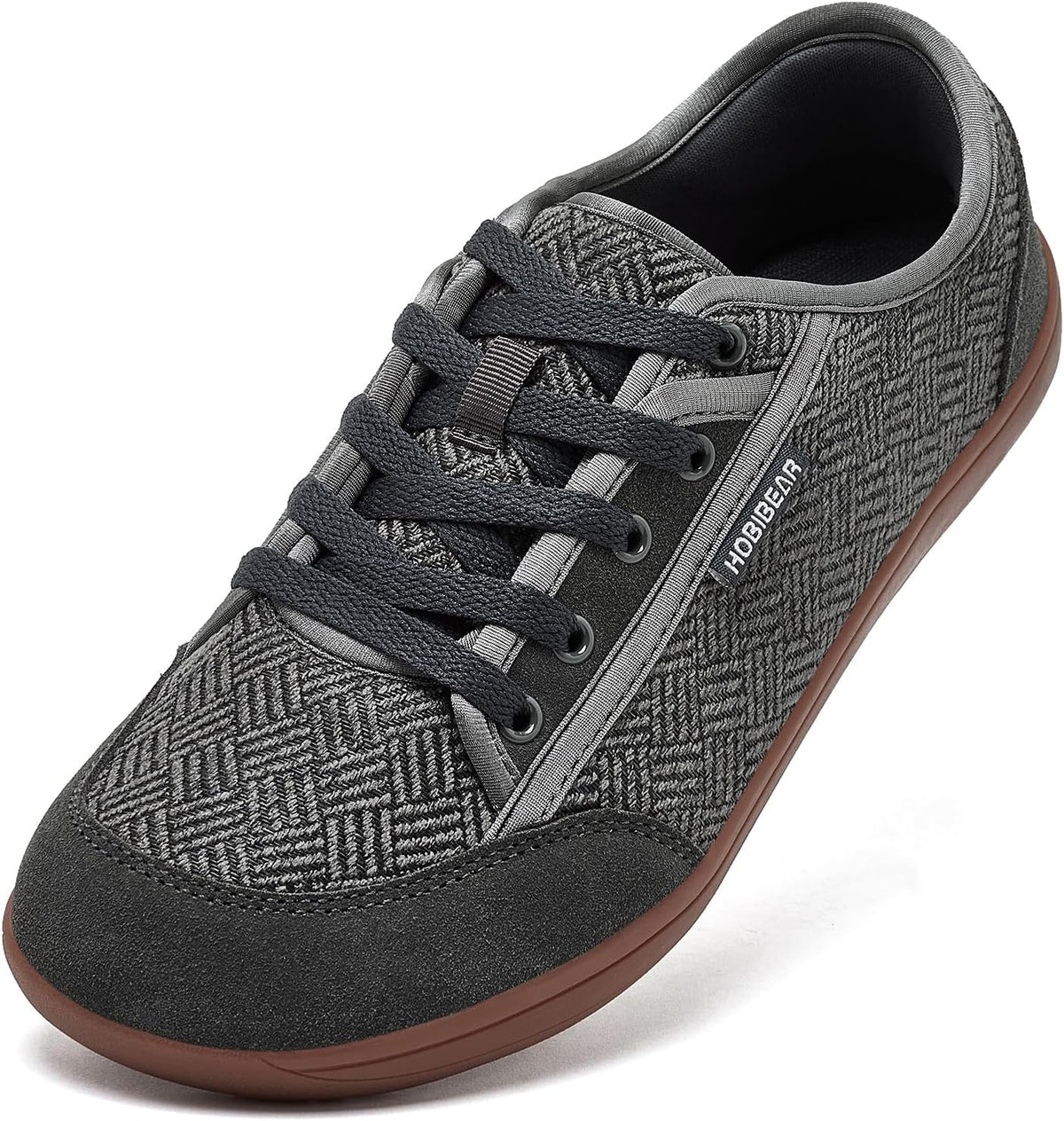HOBIBEAR Barefoot Shoes for Women Men Zero Drop Sole Wide Toe Box Walking Sneakers