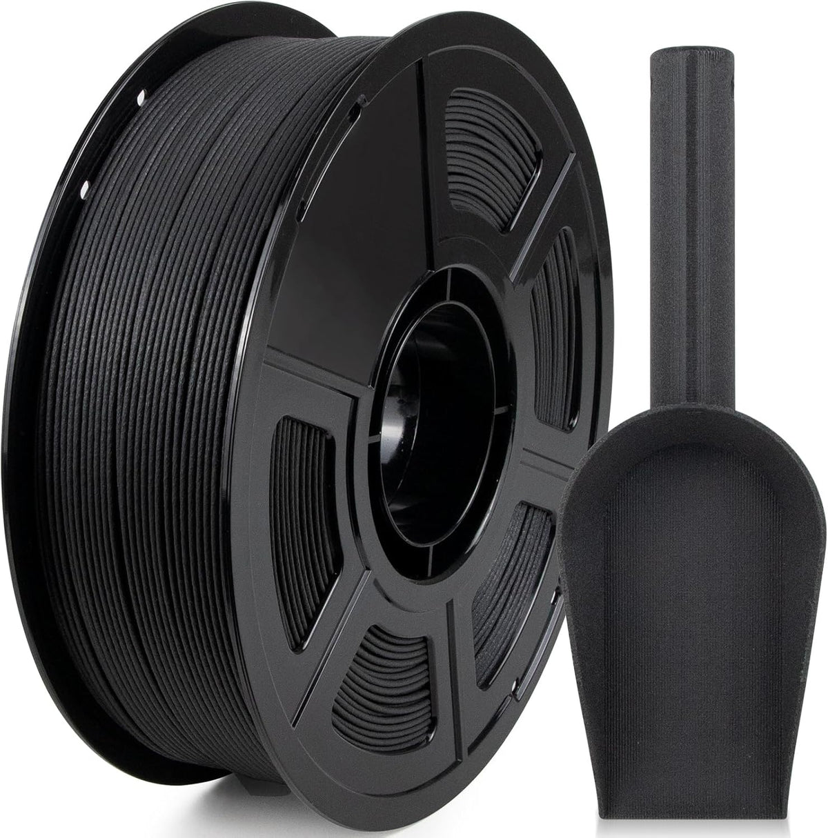 IEMAI Carbon Fiber PETG Filament 1.75mm Bundle 10kg, Reinforced PETG CF 3D Printer Filament Matte Black, High Strength, Rigidity & Heat Resistance for Industrial & Functional Projects